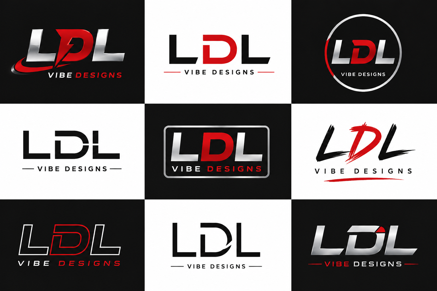 LDL Vibe Designs brand variations
